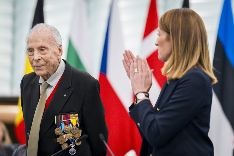 Photo 31: EP Plenary session - Commemoration 80th anniversary end of World War II in Europe