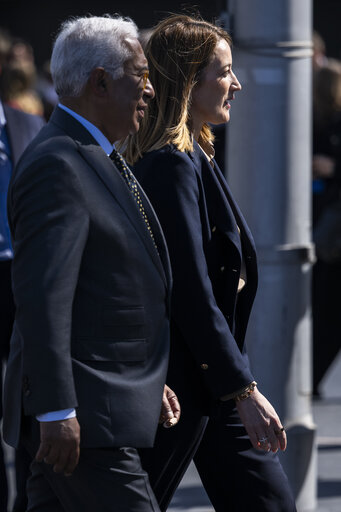 Photo 4: Commemoration of the 80th anniversary of the end of World War II in Europe - Wreath Laying Ceremony
