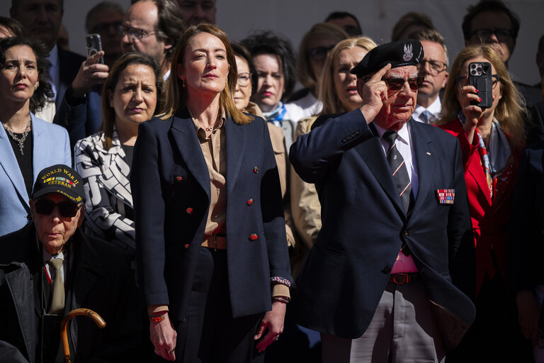 Photo 23: Commemoration of the 80th anniversary of the end of World War II in Europe - Wreath Laying Ceremony