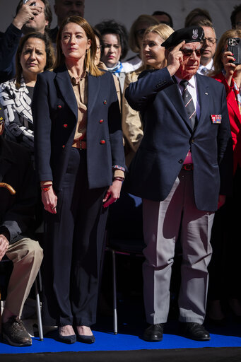 Photo 24: Commemoration of the 80th anniversary of the end of World War II in Europe - Wreath Laying Ceremony