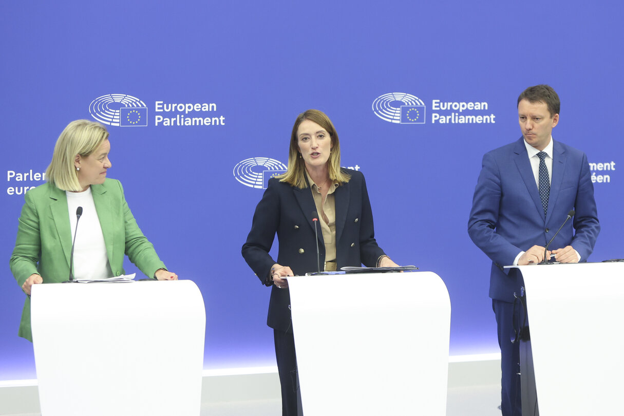 Press conference on the next EU long-term budget (MFF): outcome of the vote on Parliament's priorities
