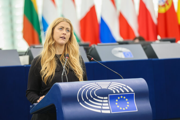 Photo 34: EP Plenary session - Resilience and the need to improve the interconnection of energy grid infrastructure in the EU