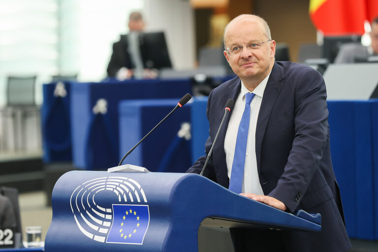 Photo 30: EP Plenary session - Resilience and the need to improve the interconnection of energy grid infrastructure in the EU