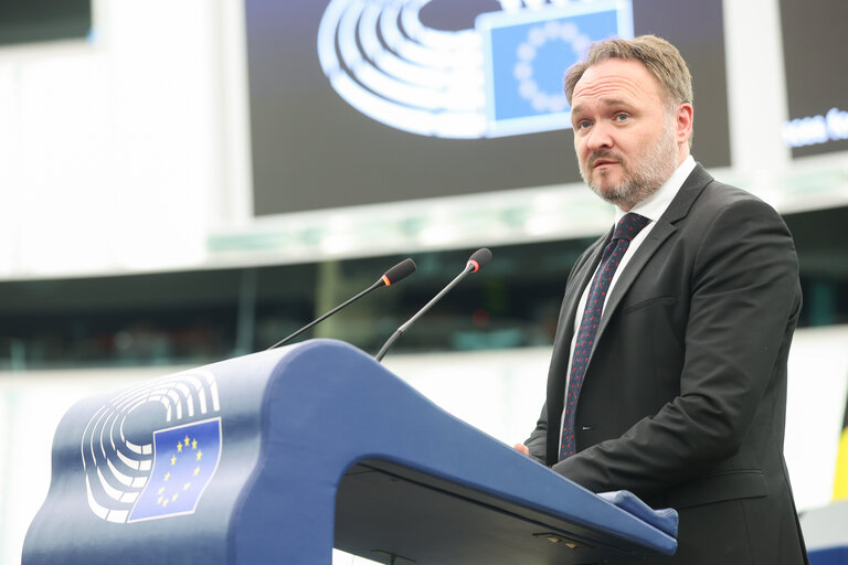 Photo 3: EP Plenary session - Resilience and the need to improve the interconnection of energy grid infrastructure in the EU