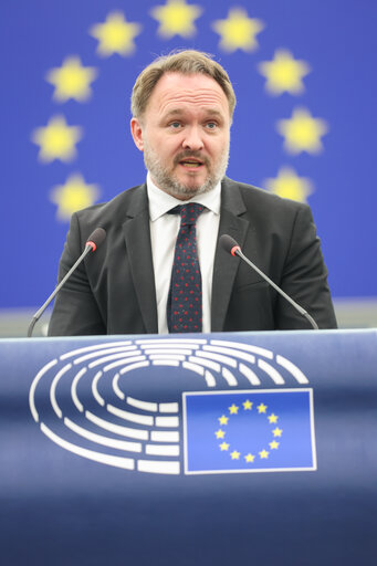 Photo 5: EP Plenary session - Resilience and the need to improve the interconnection of energy grid infrastructure in the EU