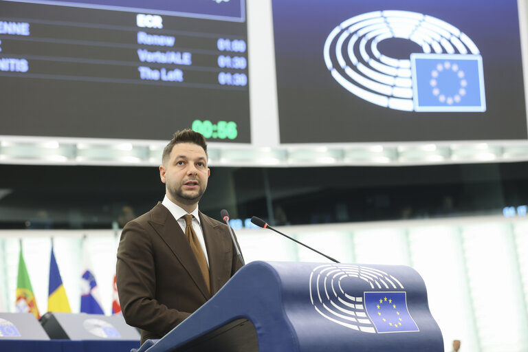 EP Plenary session - 80 years after the end of World War II - freedom, democracy and security as the heritage of Europe