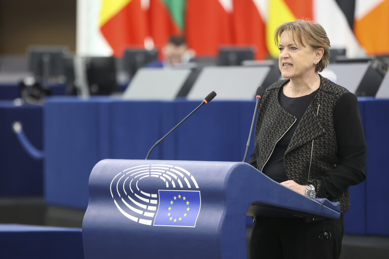 EP Plenary session - 80 years after the end of World War II - freedom, democracy and security as the heritage of Europe