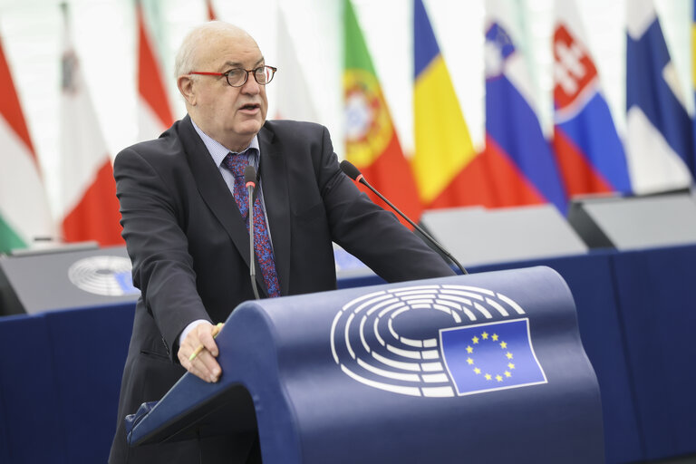 EP Plenary session - 80 years after the end of World War II - freedom, democracy and security as the heritage of Europe