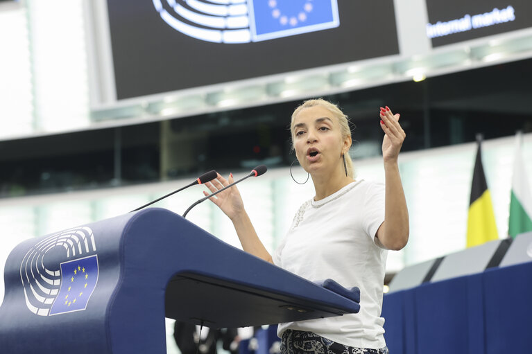 EP Plenary session - 80 years after the end of World War II - freedom, democracy and security as the heritage of Europe