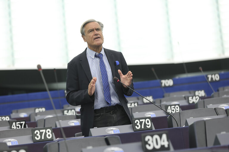 EP Plenary session - 80 years after the end of World War II - freedom, democracy and security as the heritage of Europe