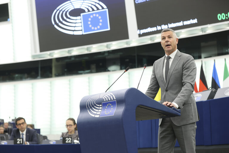 EP Plenary session - 80 years after the end of World War II - freedom, democracy and security as the heritage of Europe