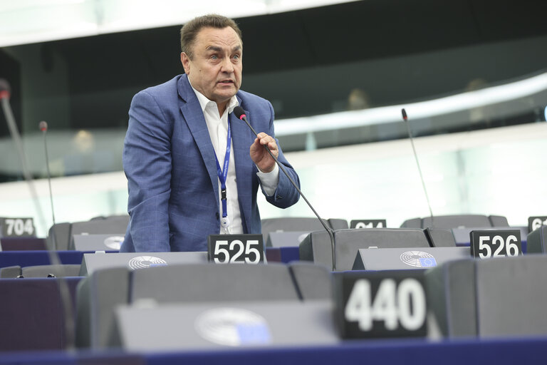 EP Plenary session - 80 years after the end of World War II - freedom, democracy and security as the heritage of Europe