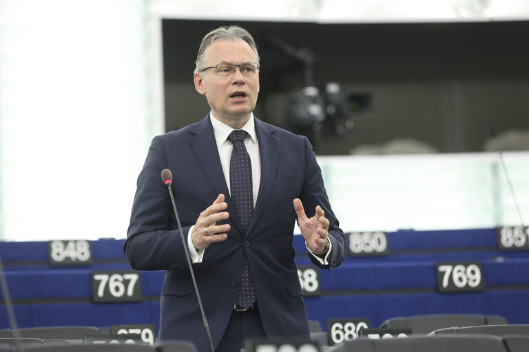 EP Plenary session - 80 years after the end of World War II - freedom, democracy and security as the heritage of Europe