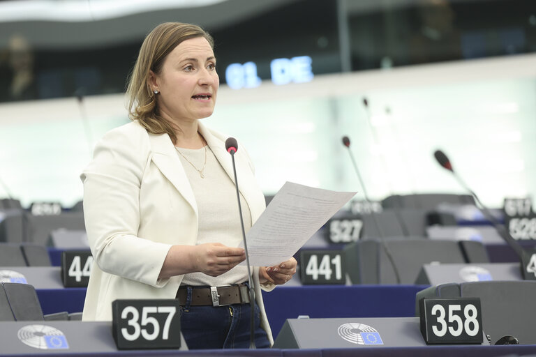 EP Plenary session - 80 years after the end of World War II - freedom, democracy and security as the heritage of Europe
