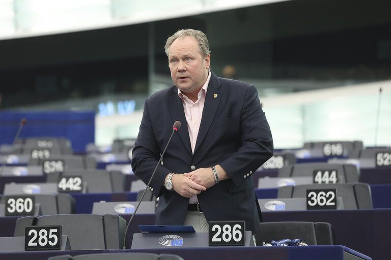 EP Plenary session - 80 years after the end of World War II - freedom, democracy and security as the heritage of Europe
