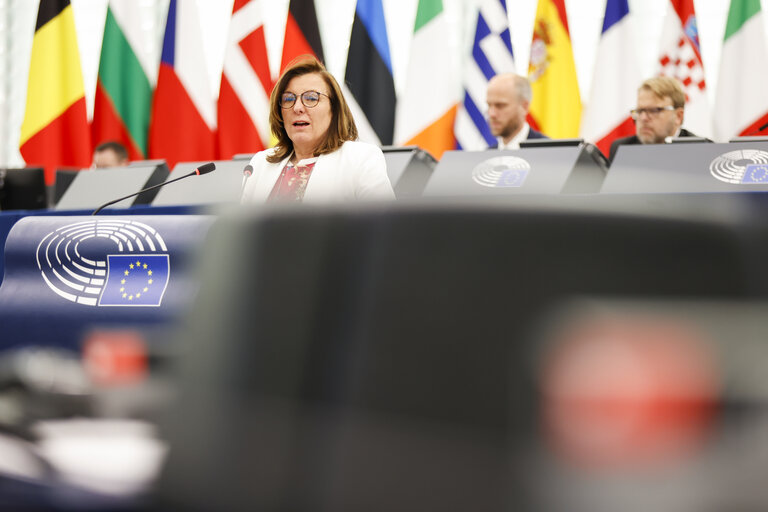 Photo 11: EP Plenary session - EU action on treating and preventing diseases such as cancer, cardiovascular neurological diseases and measles
