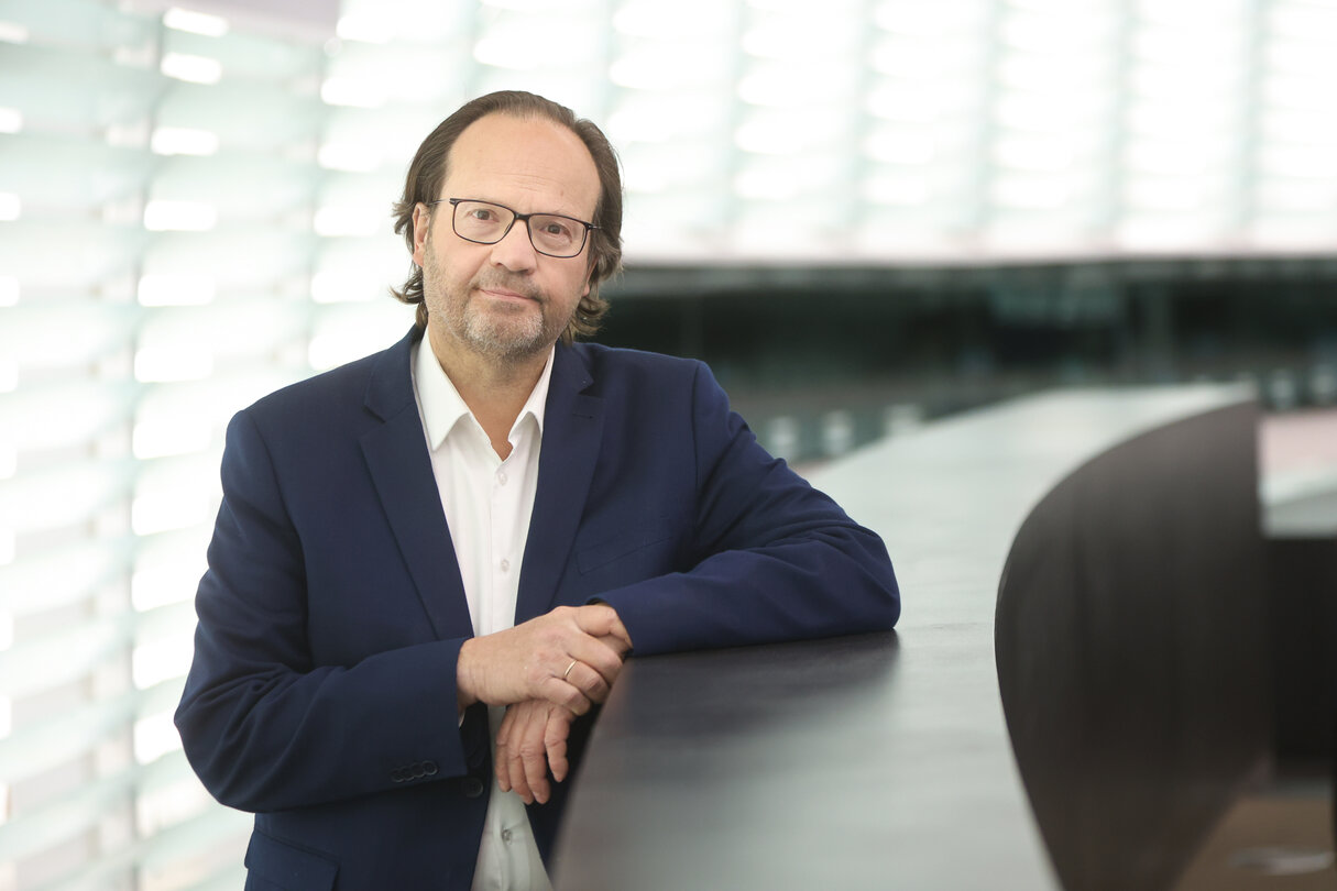 Jean Jacques GERMAIN in the EP in Strasbourg