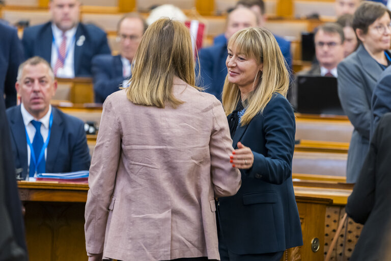 European Speakers Conference in Budapest (Hungary) - Keynote Speech by Roberta METSOLA, EP President