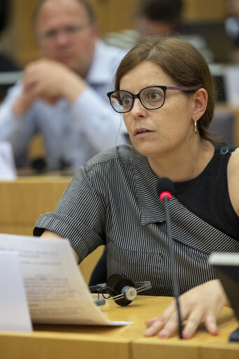 Fotografie 2: LIBE - Commission work programme for 2025 - exchange of views on the proposal to withdraw the Equal Treatment - Exchange of views with Hadja LAHBIB, Commissioner for Equality, Preparedness and Crisis Management
