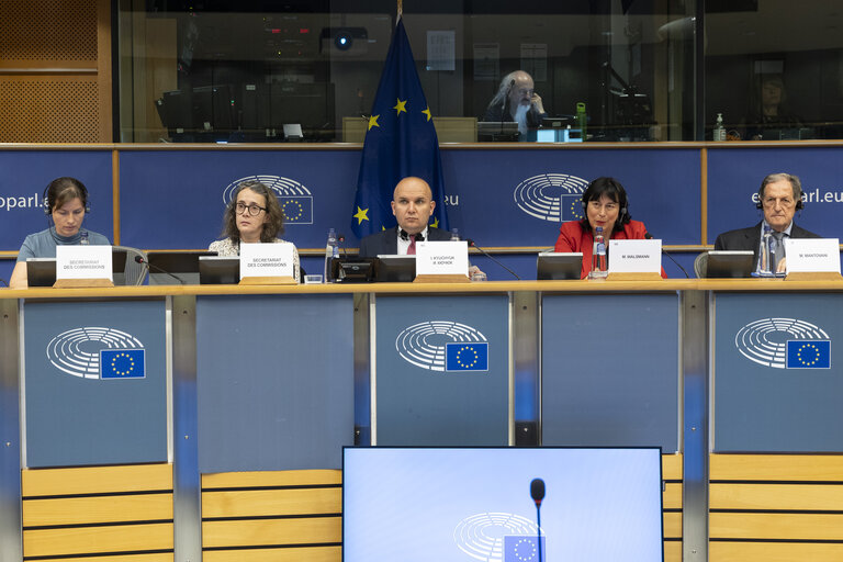 Foto 2: JURI - Exchange of views with the President of the European Patent Office, António Campinos