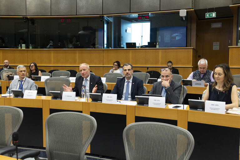 Foto 23: JURI - Exchange of views with the President of the European Patent Office, António Campinos