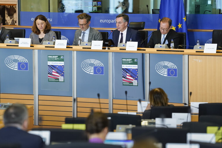 AFET - Public hearing on the EU–US political relations