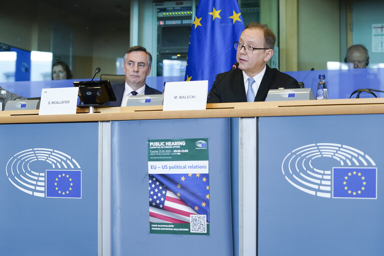 AFET - Public hearing on the EU–US political relations