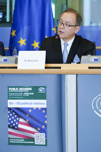 AFET - Public hearing on the EU–US political relations