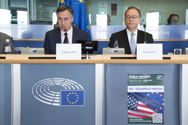 Photo 20: AFET - Public hearing on the EU–US political relations