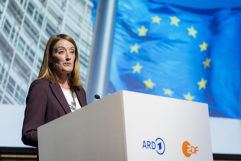 Keynote speech by Roberta METSOLA, EP President, at the ARD/ZDF Event Europe at the Crossroads
