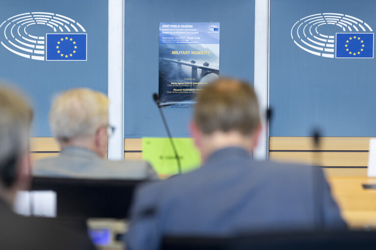 TRAN SEDE - Public Hearing on Military mobility