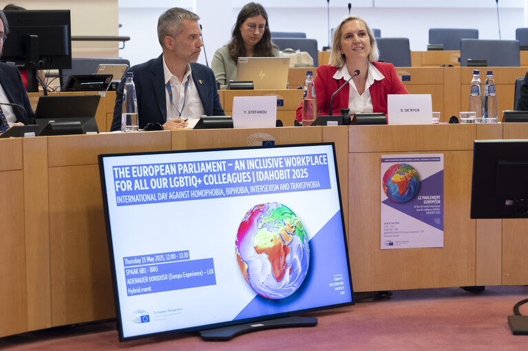IDAHOBIT 2025 - The European Parliament: An inclusive workplace for.all our LGBTIQ+ colleagues