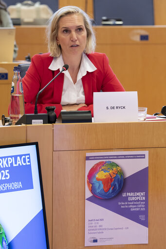 IDAHOBIT 2025 - The European Parliament: An inclusive workplace for.all our LGBTIQ+ colleagues