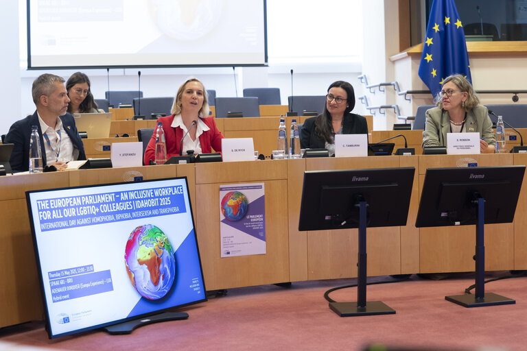 IDAHOBIT 2025 - The European Parliament: An inclusive workplace for.all our LGBTIQ+ colleagues