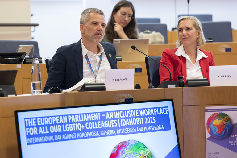 IDAHOBIT 2025 - The European Parliament: An inclusive workplace for.all our LGBTIQ+ colleagues