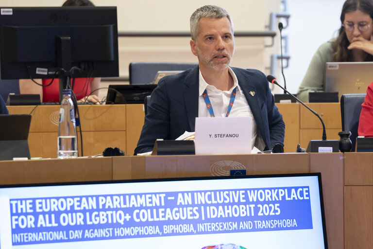 IDAHOBIT 2025 - The European Parliament: An inclusive workplace for.all our LGBTIQ+ colleagues