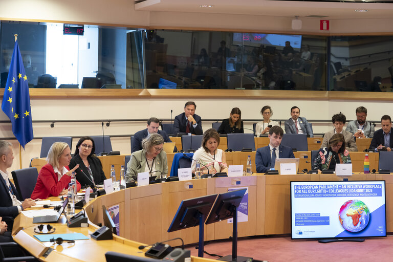 IDAHOBIT 2025 - The European Parliament: An inclusive workplace for.all our LGBTIQ+ colleagues