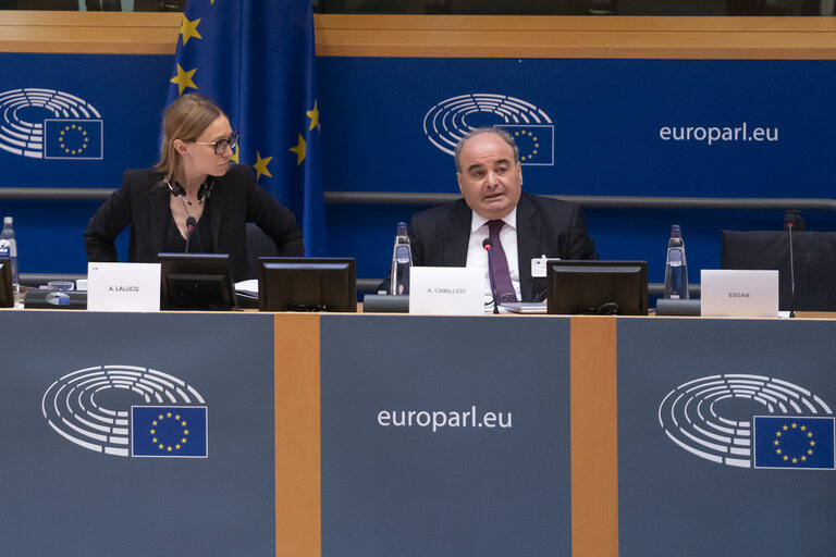 Zdjęcie 1: ECON - Exchange of views with Alfred Camilleri, Chair of the European Statistical Governance Advisory Board