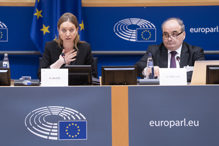 Zdjęcie 23: ECON - Exchange of views with Alfred Camilleri, Chair of the European Statistical Governance Advisory Board