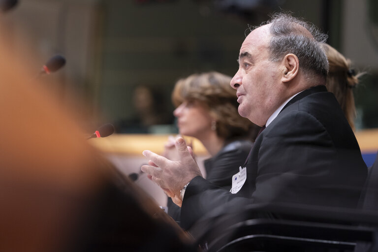 Zdjęcie 10: ECON - Exchange of views with Alfred Camilleri, Chair of the European Statistical Governance Advisory Board