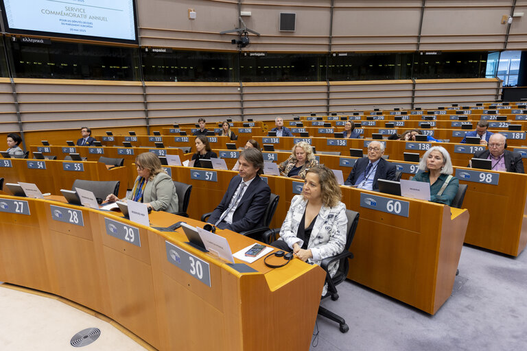 Foto 32: FMA - Annual Memorial Service for deceased Members and former Members.of the European Parliament
