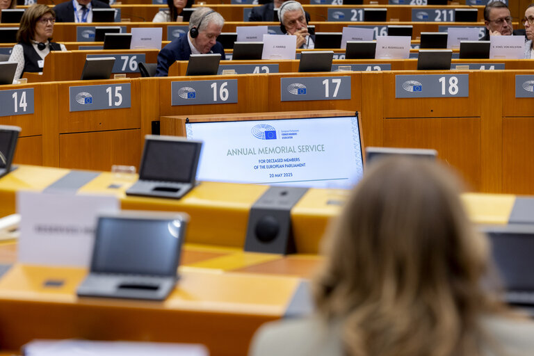 Foto 24: FMA - Annual Memorial Service for deceased Members and former Members.of the European Parliament