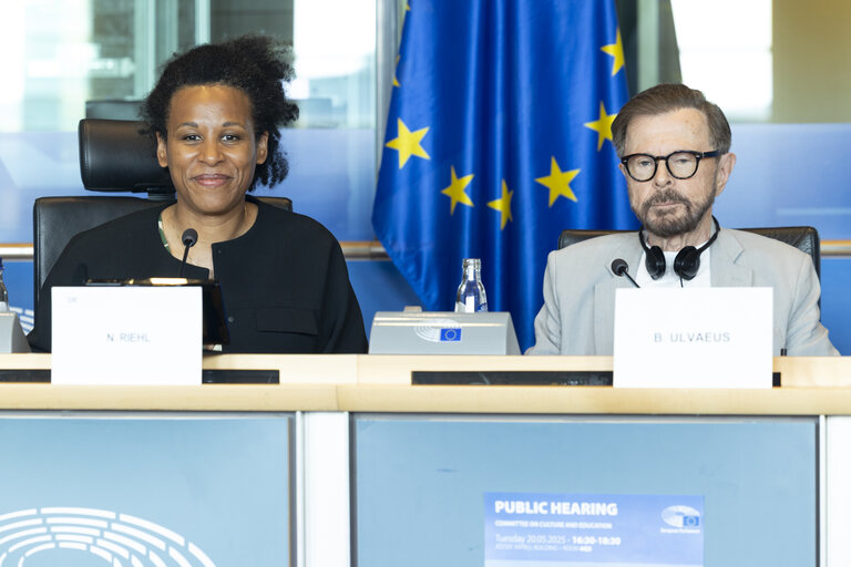 Foto 7: CULT - Public hearing on ' Empowering creators in the age of AI '