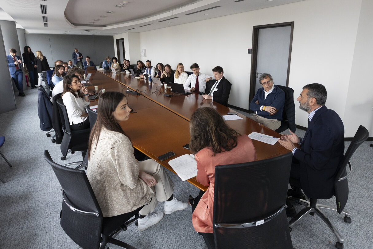 Meeting with Italian journalists
