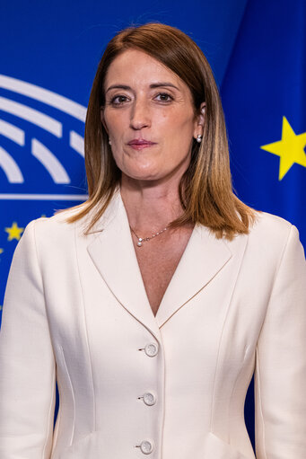 Roberta METSOLA, EP President meets with Sergio MATTARELLA, Italian President