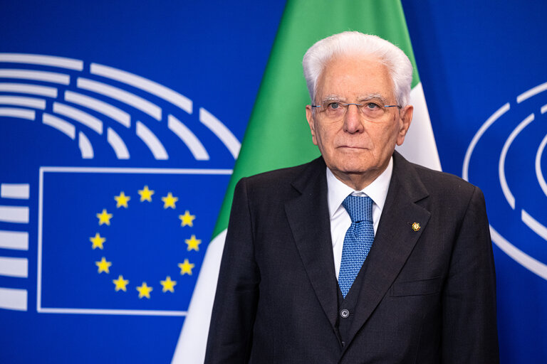 Roberta METSOLA, EP President meets with Sergio MATTARELLA, Italian President