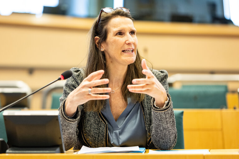 Sophie WILMES meets with journalists