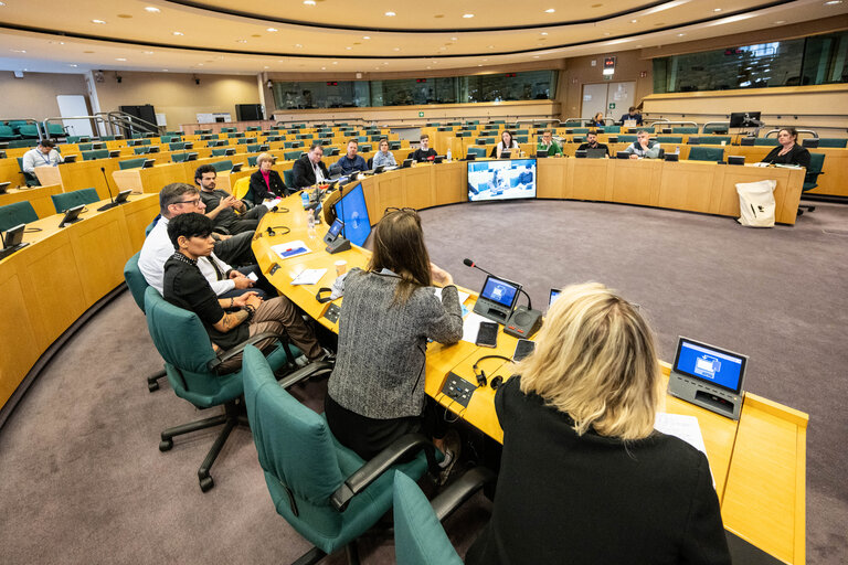 Sophie WILMES meets with journalists