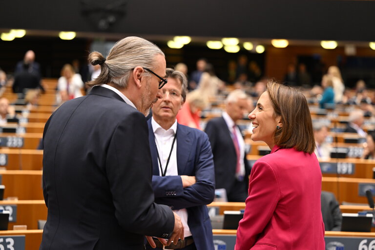 Billede 23: EP Mini-Plenary Session - Formal sitting - Address by Nataša PIRC MUSAR, President of the Republic of Slovenia