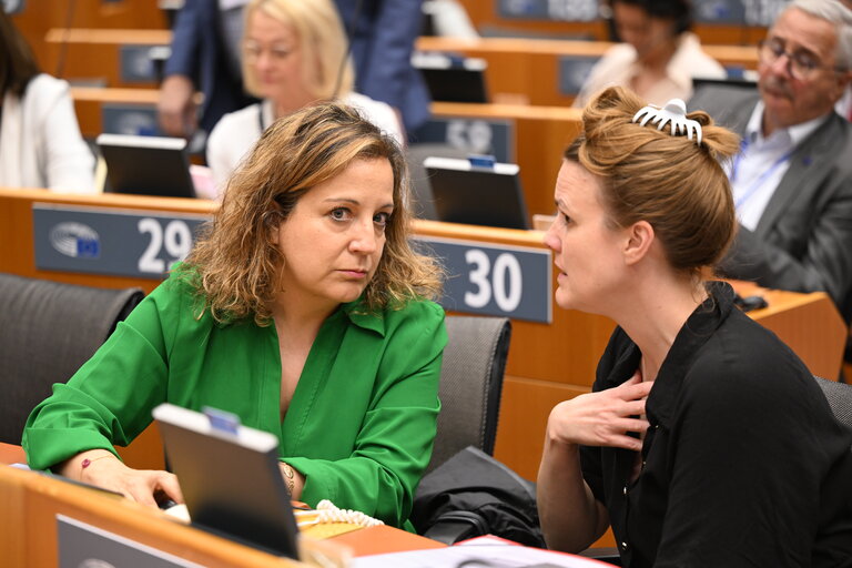 Billede 26: EP Mini-Plenary Session - Formal sitting - Address by Nataša PIRC MUSAR, President of the Republic of Slovenia